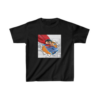 Superman Lego Unisex Kids T-Shirt Clothing Heavy Cotton Tee