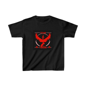 Team Valor Pokemon Go Unisex Kids T-Shirt Clothing Heavy Cotton Tee