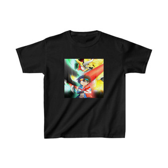 Tengen Toppa Gurren Lagann X Digimon Xros Wars Unisex Kids T-Shirt Clothing Heavy Cotton Tee