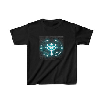 The Legend of Zelda Sheikah Unisex Kids T-Shirt Clothing Heavy Cotton Tee