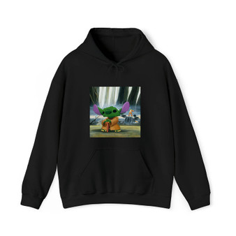 Disney Stitch Yoda Unisex Hoodie Heavy Blend Hooded Sweatshirt