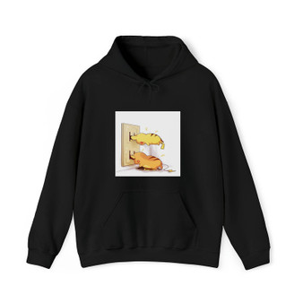 Pikachu Recharging Unisex Hoodie Heavy Blend Hooded Sweatshirt