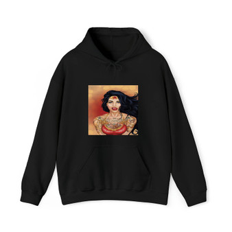 Punk Wonder Woman Unisex Hoodie Heavy Blend Hooded Sweatshirt