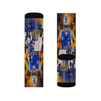 Cooper Kupp LA Rams Polyester Sublimation Socks White