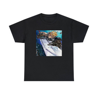 Cloud Strife Final Fantasy 7 Unisex T-Shirts Classic Fit Heavy Cotton Tee Crewneck