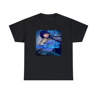 Hinata Hyuga Naruto Unisex T-Shirts Classic Fit Heavy Cotton Tee Crewneck