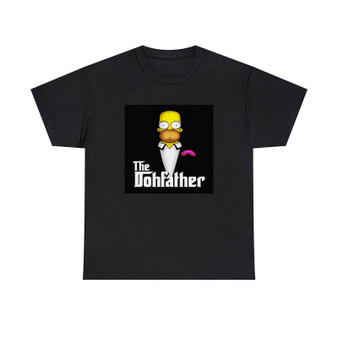 Homer Simpson Godfather Unisex T-Shirts Classic Fit Heavy Cotton Tee Crewneck