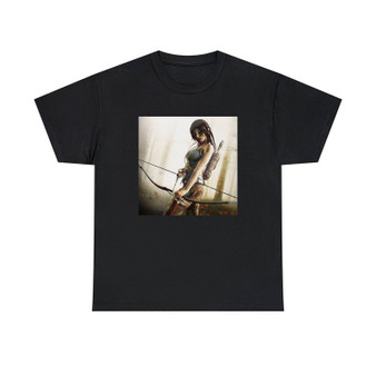 Lara Croft 4 Unisex T-Shirts Classic Fit Heavy Cotton Tee Crewneck