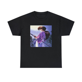Samurai X Rurouni Kenshin Products Unisex T-Shirts Classic Fit Heavy Cotton Tee Crewneck