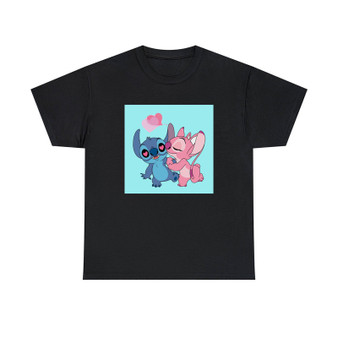 Stitch Angel Unisex T-Shirts Classic Fit Heavy Cotton Tee Crewneck