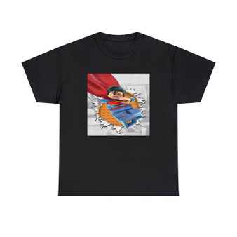 Superman Lego Unisex T-Shirts Classic Fit Heavy Cotton Tee Crewneck
