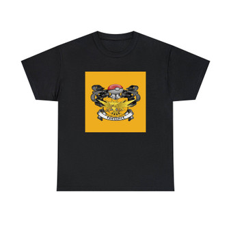 Team Instinct Pokemon Unisex T-Shirts Classic Fit Heavy Cotton Tee Crewneck