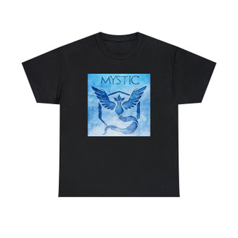 Team Mystic Pokemon Unisex T-Shirts Classic Fit Heavy Cotton Tee Crewneck