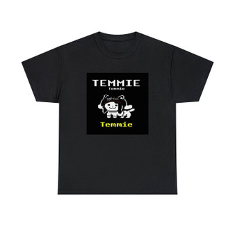 Temmie Undertale Unisex T-Shirts Classic Fit Heavy Cotton Tee Crewneck