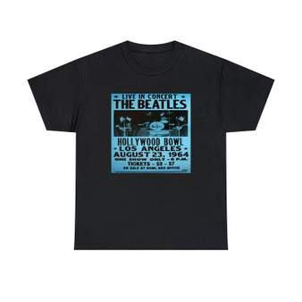 The Beatles Hollywood Bowl Unisex T-Shirts Classic Fit Heavy Cotton Tee Crewneck