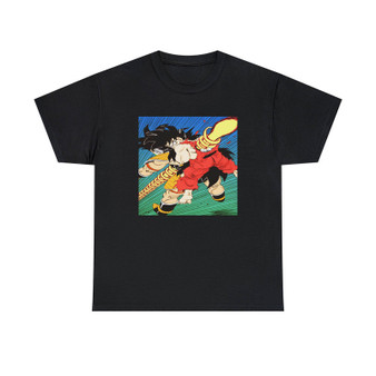 The death of Goku and Raditz Unisex T-Shirts Classic Fit Heavy Cotton Tee Crewneck