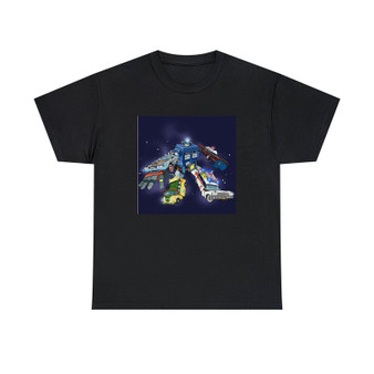 Voltron Legendary Defender Dr Who Unisex T-Shirts Classic Fit Heavy Cotton Tee Crewneck