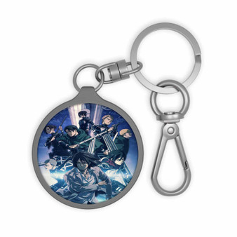 Attack on Titan The Final Season Anime Keyring Tag Acrylic Keychain With TPU Cover