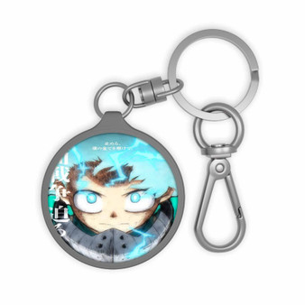 Boku no Hero Academia 6th Season Izuku Midoriya Keyring Tag Acrylic Keychain With TPU Cover