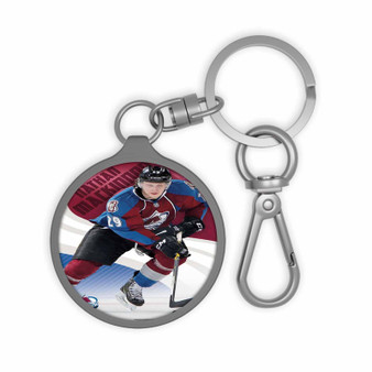 Nathan Mac Kinnon Colorado Avalanche Keyring Tag Acrylic Keychain With TPU Cover