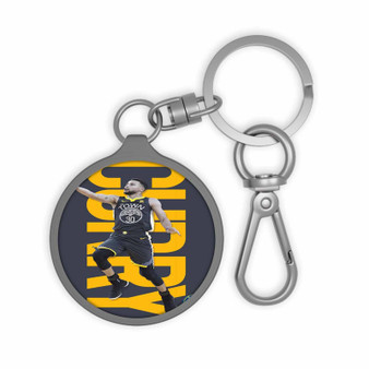 Stephen Curry Golden State Warriors Keyring Tag Acrylic Keychain With TPU Cover