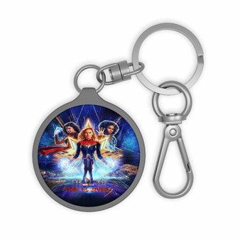 The Marvels Movie Keyring Tag Acrylic Keychain With TPU Cover