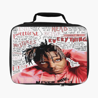 Juice Wrld Lyric Lunch Bag Fully Lined and Insulated