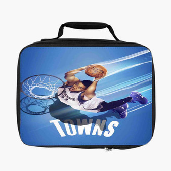 Karl Anthony Towns Minnesota Timberwolves Lunch Bag Fully Lined and Insulated