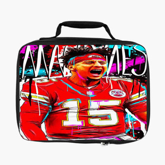 Patrick Mahomes Kansas City Chiefs Lunch Bag Fully Lined and Insulated