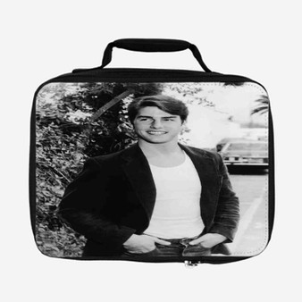 Young Tom Cruise Smile Lunch Bag Fully Lined and Insulated