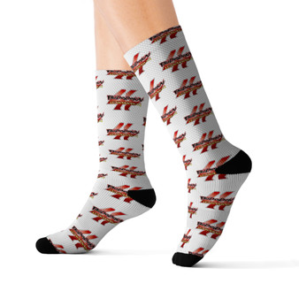 Budokai Tenkaichi 4 Polyester Sublimation Socks White