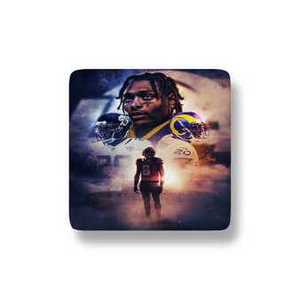 Jalen Ramsey LA Rams Porcelain Magnet Square