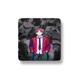 Kiyotaka Ayanokouji Porcelain Magnet Square