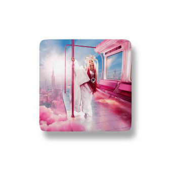 Nicki Minaj Pink Friday 2 Porcelain Magnet Square