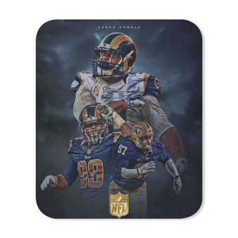 Aaron Donald LA Rams Rectangle Gaming Mouse Pad