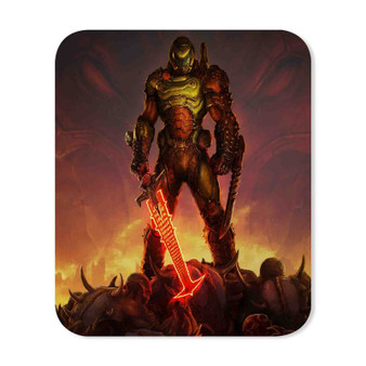 Doomguy Doom Eternal Rectangle Gaming Mouse Pad