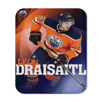 Leon Draisaitl Edmonton Oilers Rectangle Gaming Mouse Pad