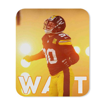 TJ Watt Pittsburgh Steelers Rectangle Gaming Mouse Pad