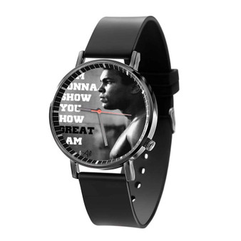 Muhammad Ali Quotes Quartz Watch With Gift Box