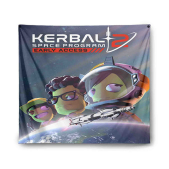 Kerbal Space Program 2 Game Indoor Wall Polyester Tapestries