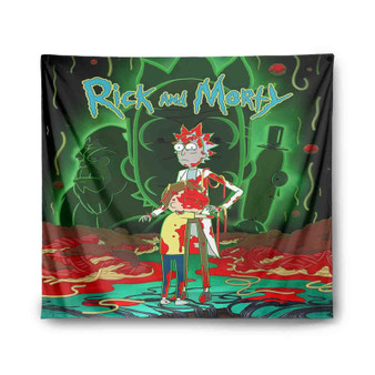 Rick and Morty Season 7 Indoor Wall Polyester Tapestries