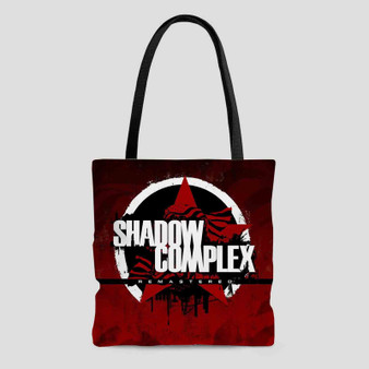 Shadow Complex Polyester Tote Bag AOP