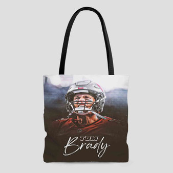 Tom Brady Tampa Bay Buccaneers Polyester Tote Bag AOP