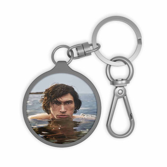 Adam Driver Keyring Tag Acrylic Keychain With TPU Cover