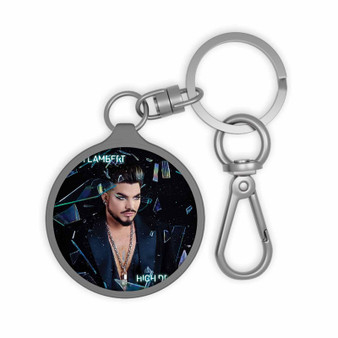 Adam Lambert High Drama Keyring Tag Acrylic Keychain With TPU Cover