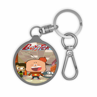 Boyster Keyring Tag Acrylic Keychain With TPU Cover
