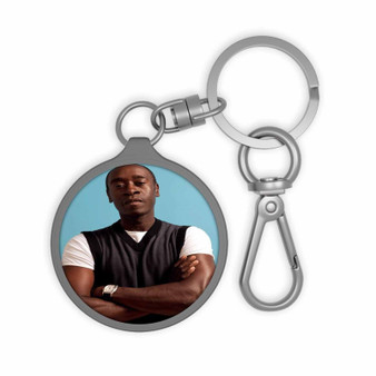 Don Cheadle Keyring Tag Acrylic Keychain With TPU Cover