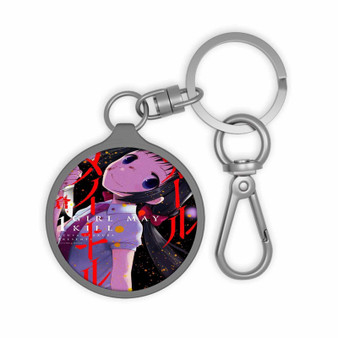 Girl May Kill Keyring Tag Acrylic Keychain With TPU Cover