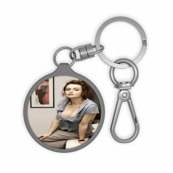 Helena Bonham Carter Keyring Tag Acrylic Keychain With TPU Cover