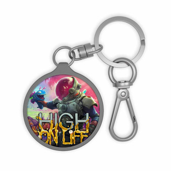 High on Life Game Keyring Tag Acrylic Keychain With TPU Cover